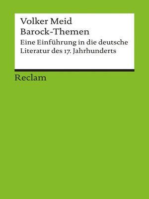 cover image of Barock-Themen